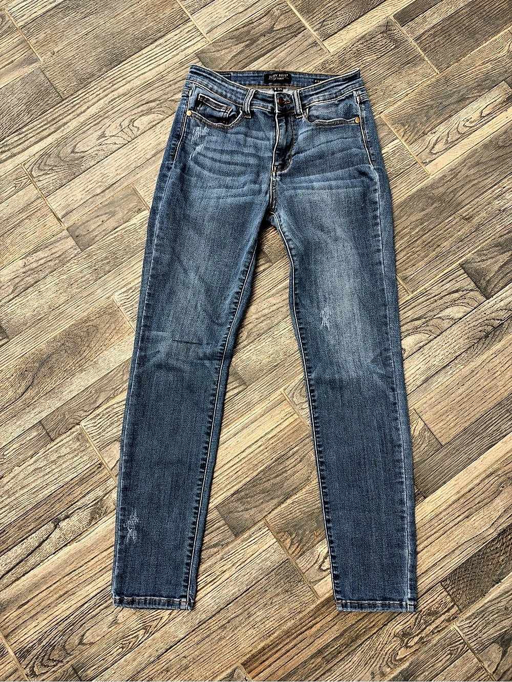 Judy Blue Relaxed Fit Skinny Jeans Blue Waist 27